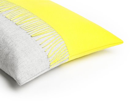 Mrs.Me home couture - Cushion Jazz Citrus detail 2